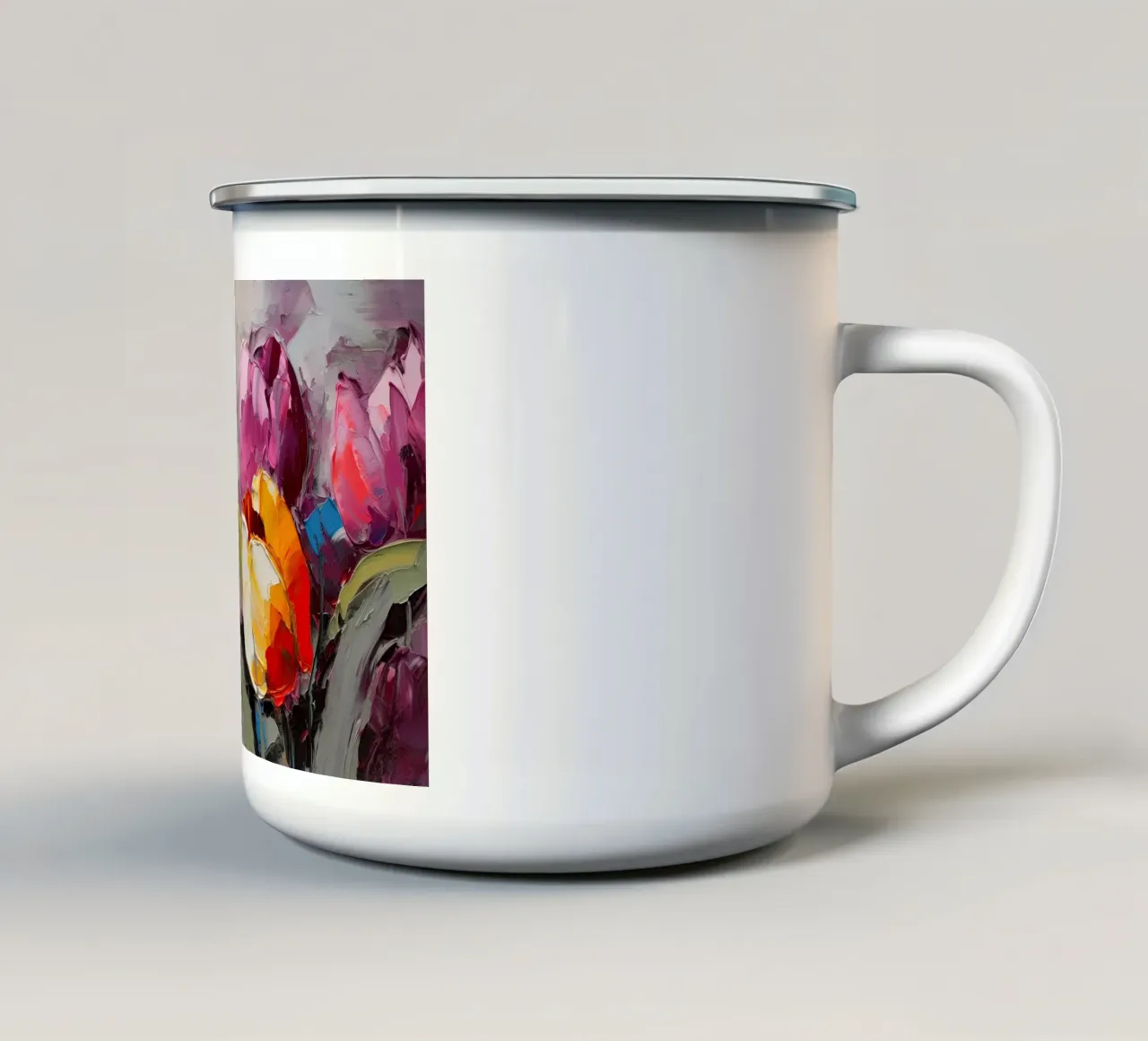 Arte da parete di Imagine tazza in smalto da Imagine