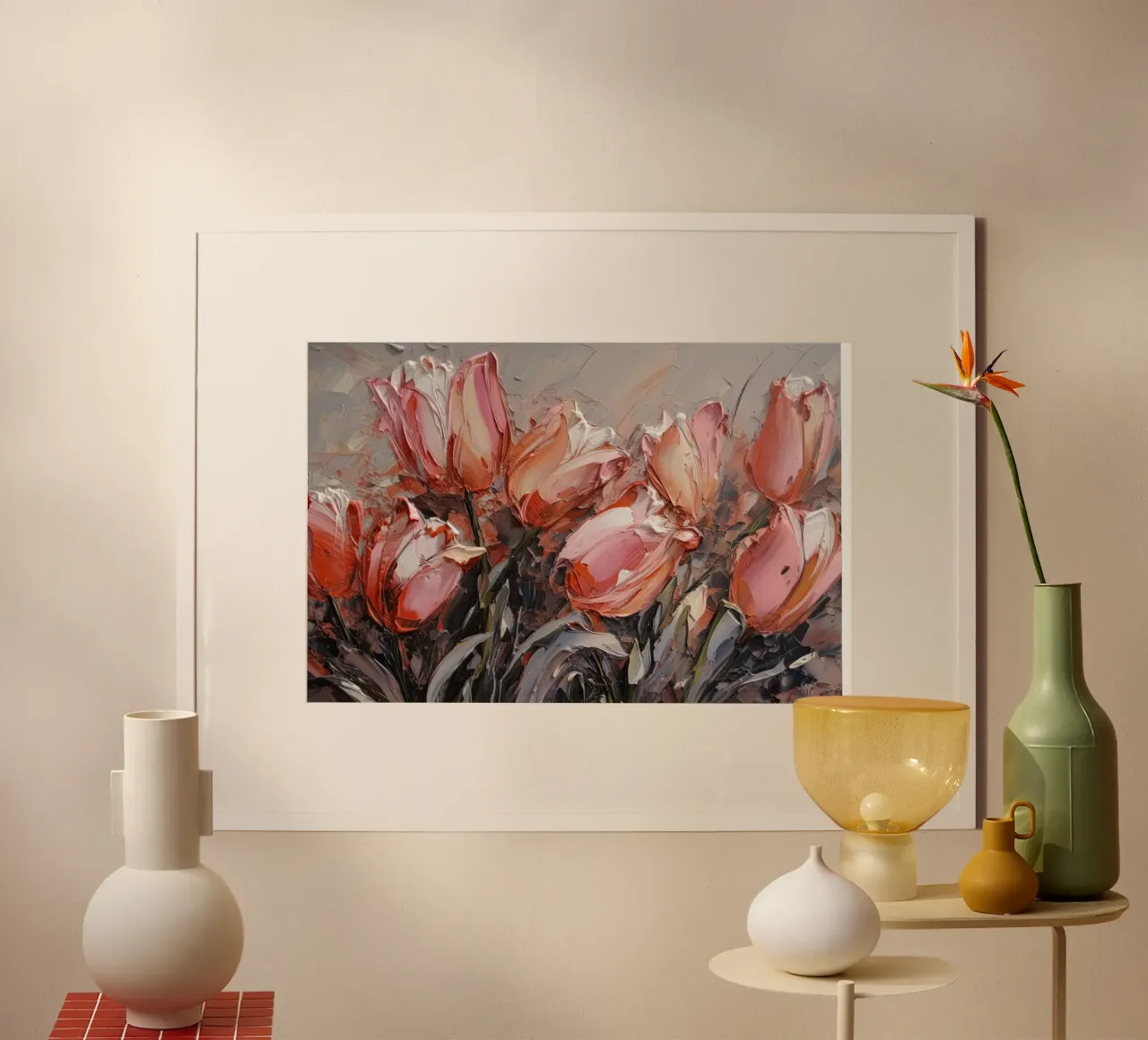 Arte da parete di Imagine poster con telaio in legno da Imagine