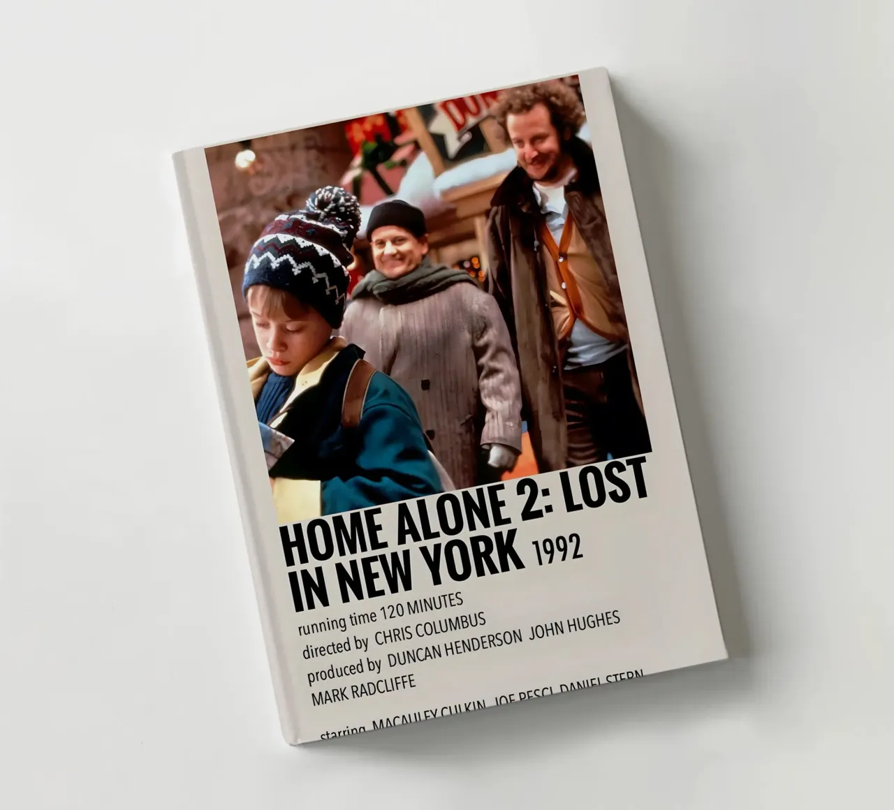 HOME ALONE 2 LOST IN NEW YORK 1992 notebook by MVFminimalist
