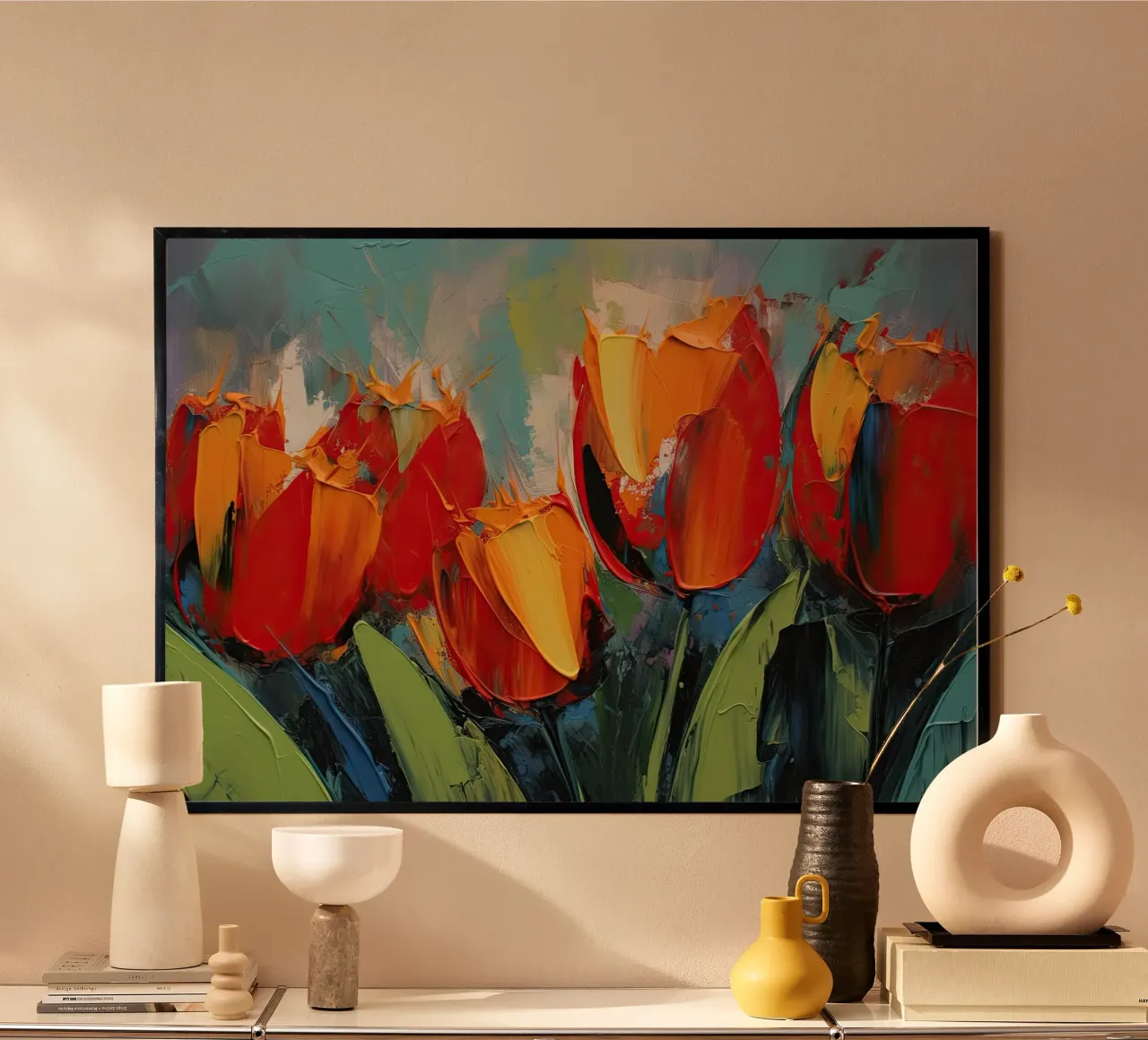 Arte da parete di Imagine poster con telaio in legno da Imagine