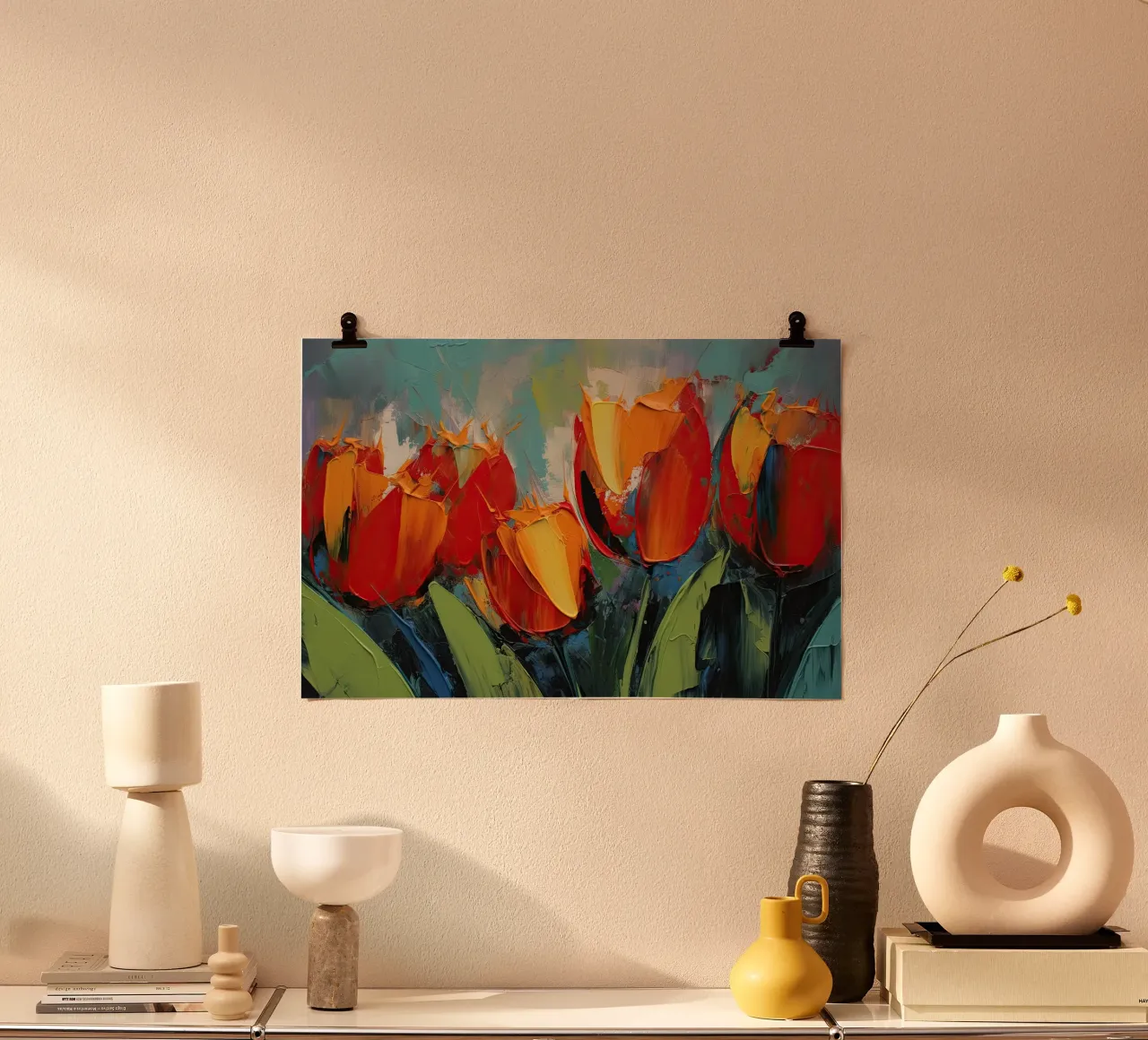 Arte da parete di Imagine poster con telaio in legno da Imagine