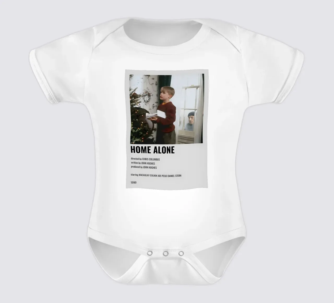 HOME ALONE body neonato maniche corte da MVFminimalist