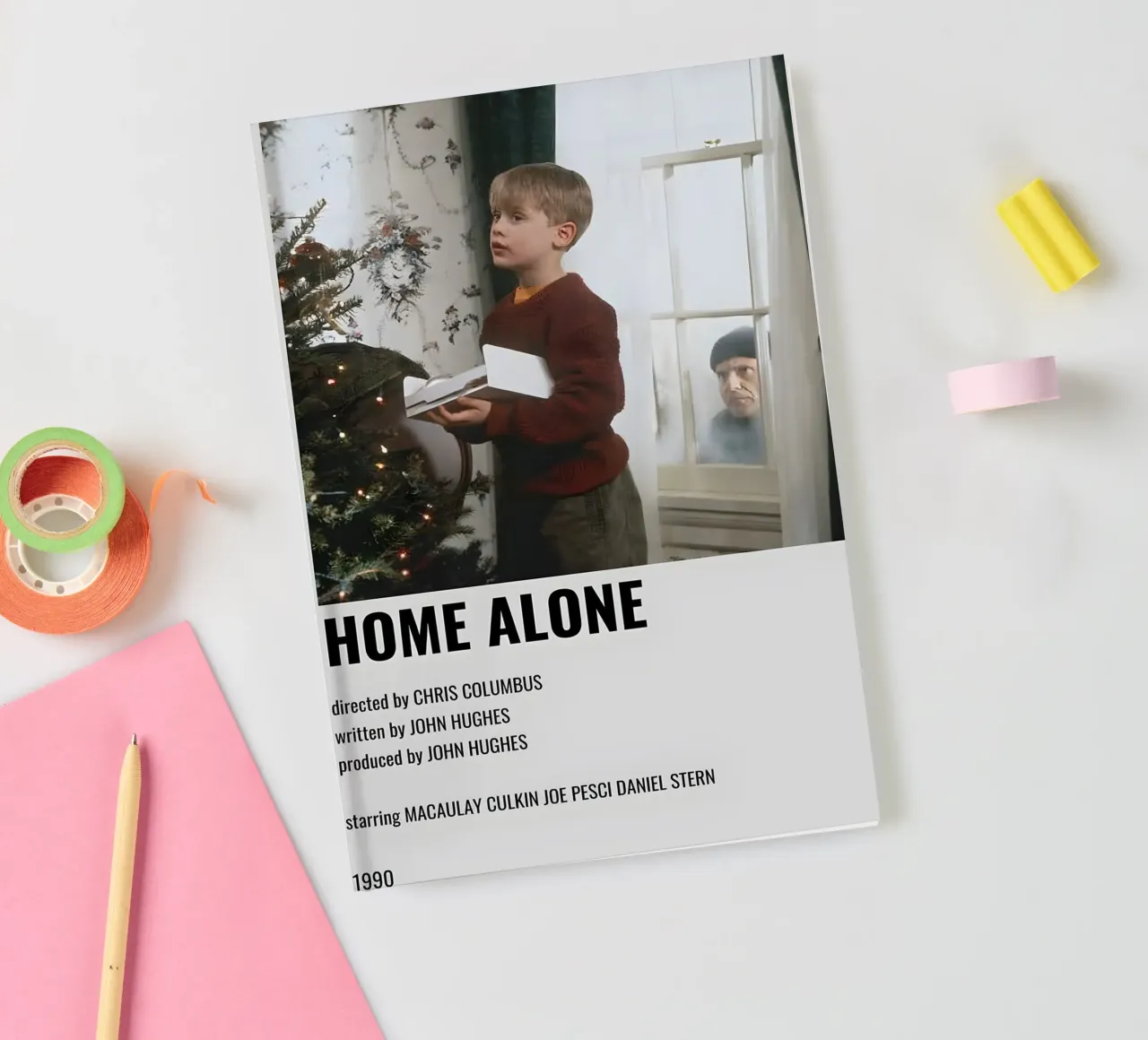 HOME ALONE notebook by MVFminimalist