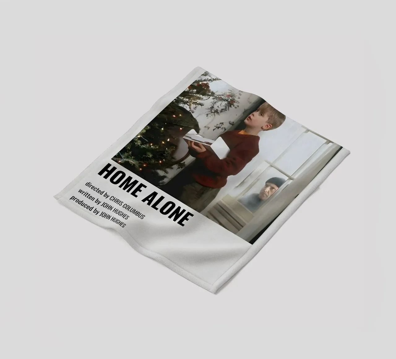 HOME ALONE coperta in pile da MVFminimalist