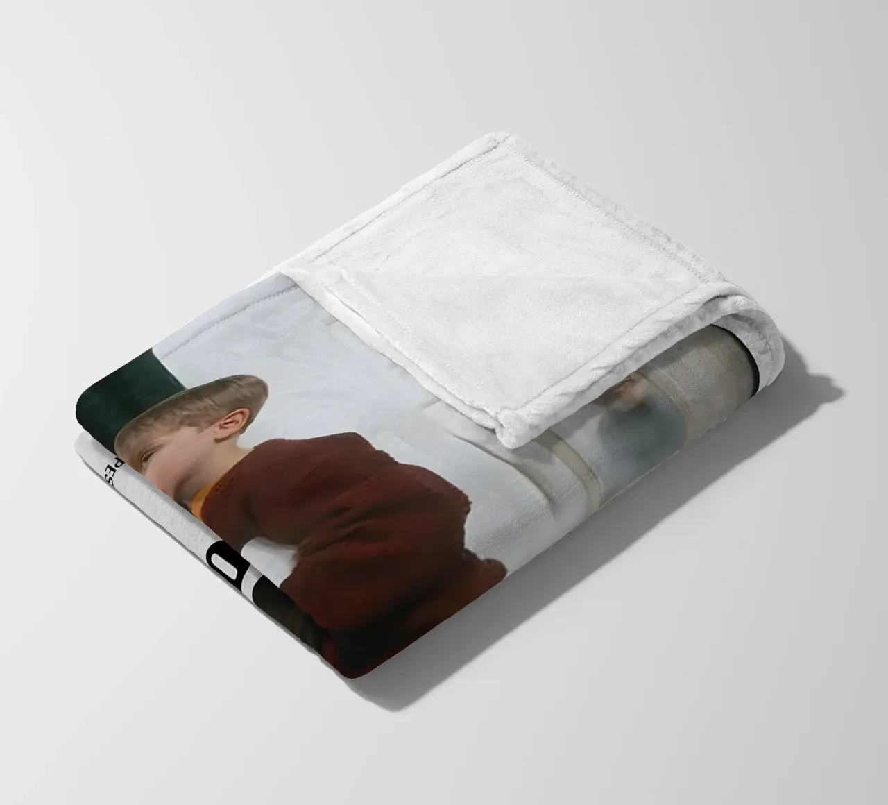 HOME ALONE coperta in pile da MVFminimalist