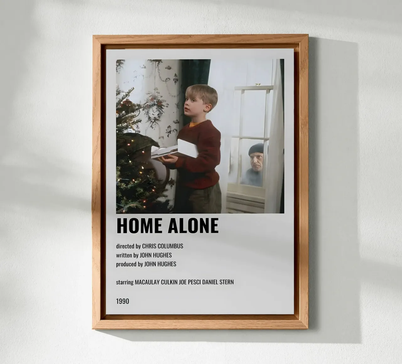 HOME ALONE alluminio dibond da MVFminimalist
