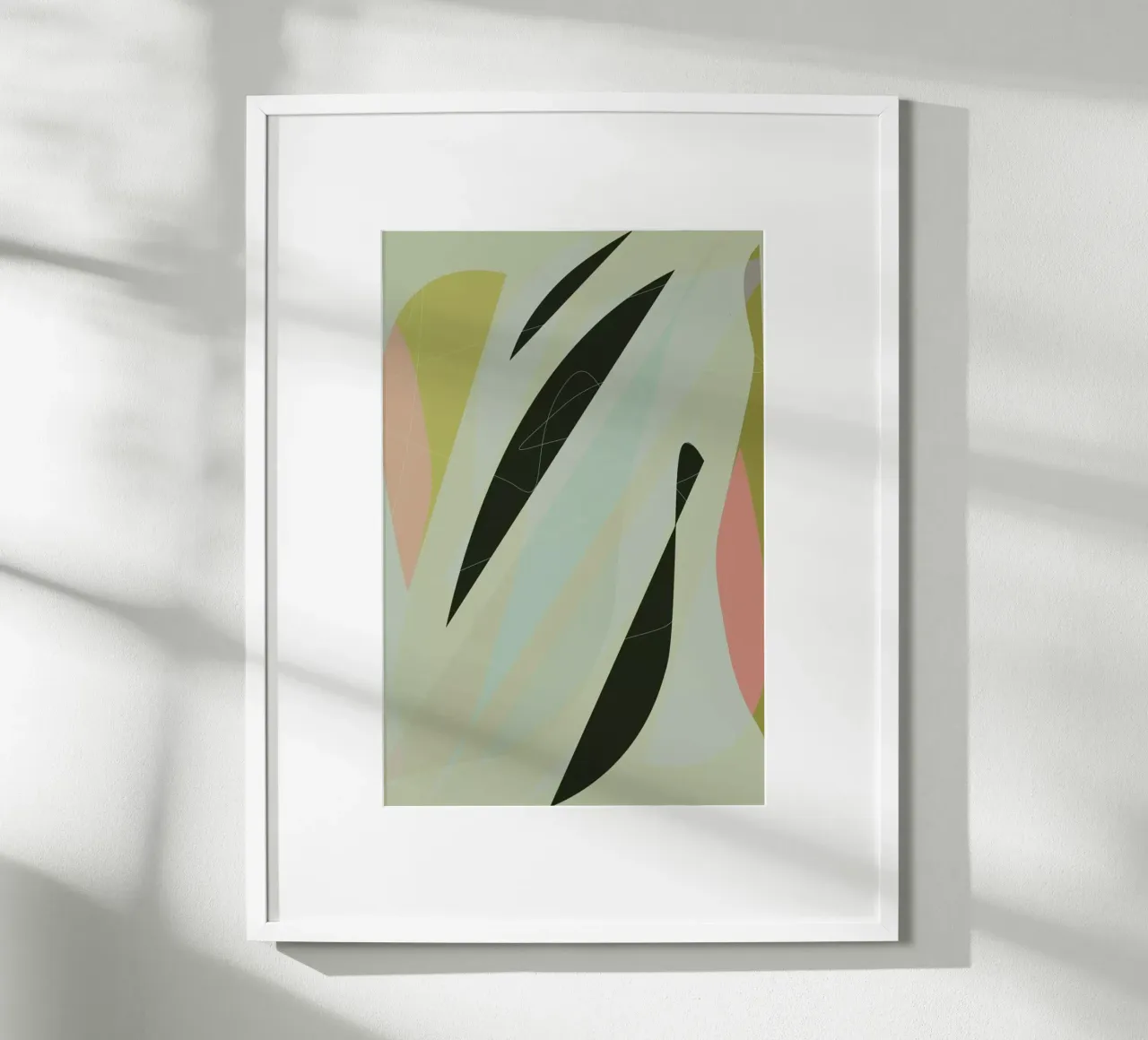 Abstract Composition No 3 poster by Metron