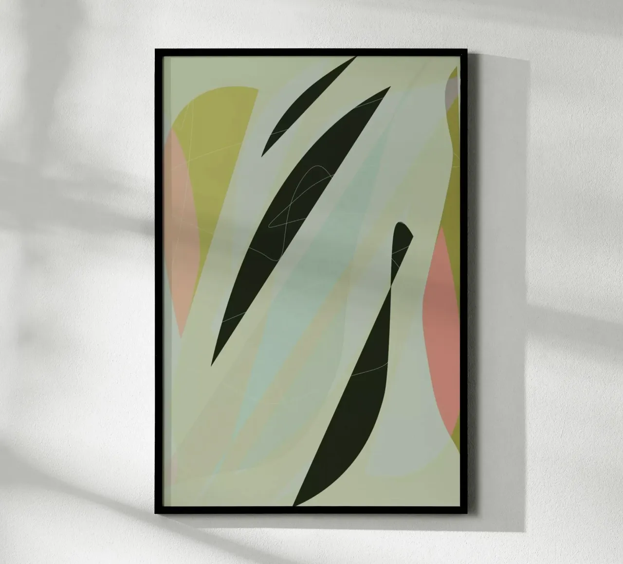Abstract Composition No 3 poster by Metron