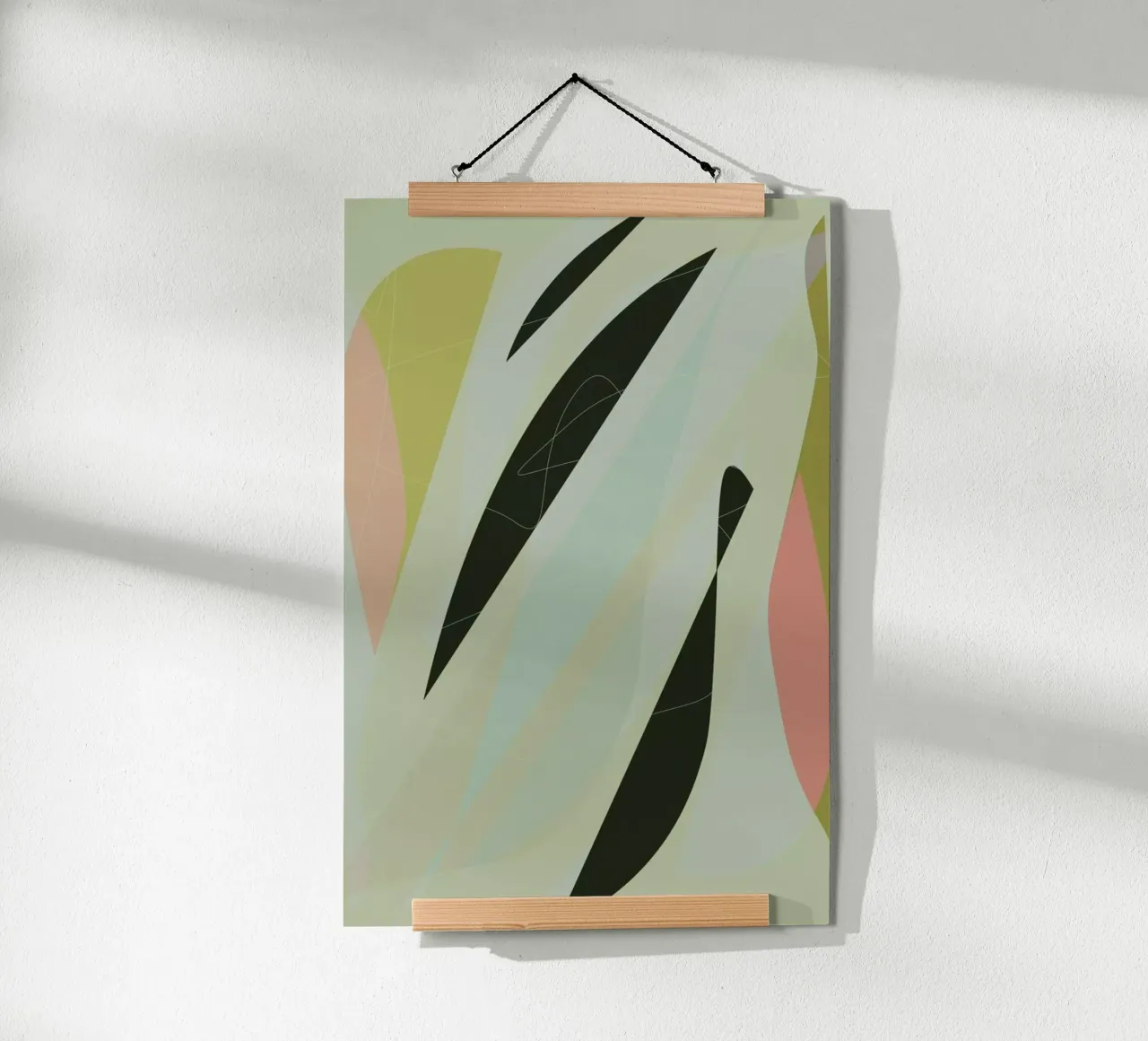 Abstract Composition No 3 poster by Metron