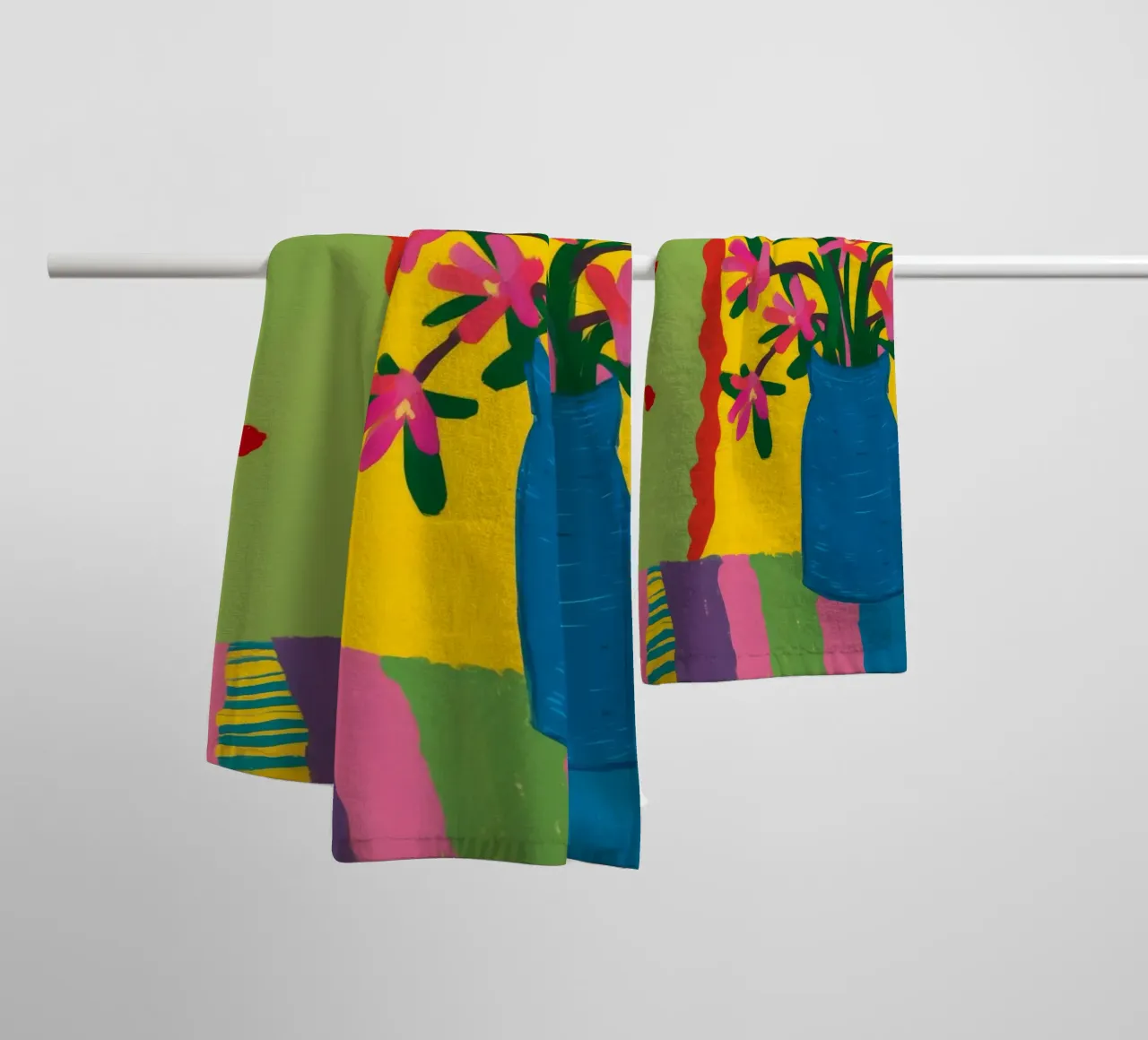 Rainbow Rug Bouquet towel by Tiga Bersama