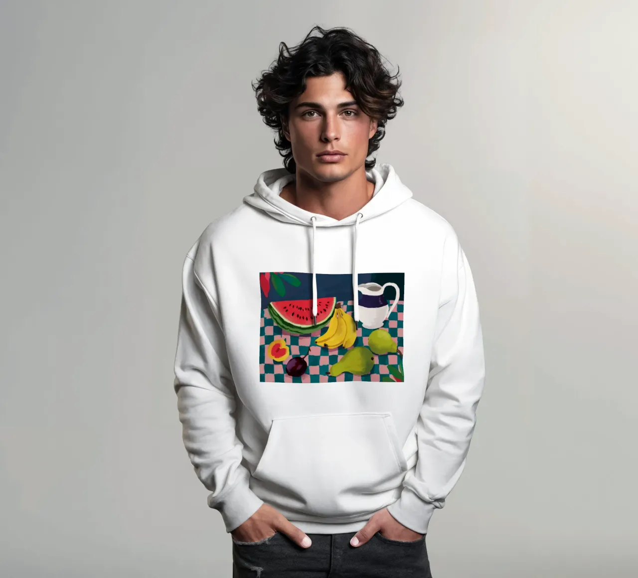 Picnic dei colori primari felpa con cappuccio da Fable Tempa