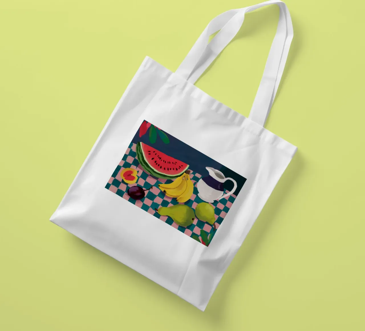 Picnic dei colori primari borsa in juta da Fable Tempa