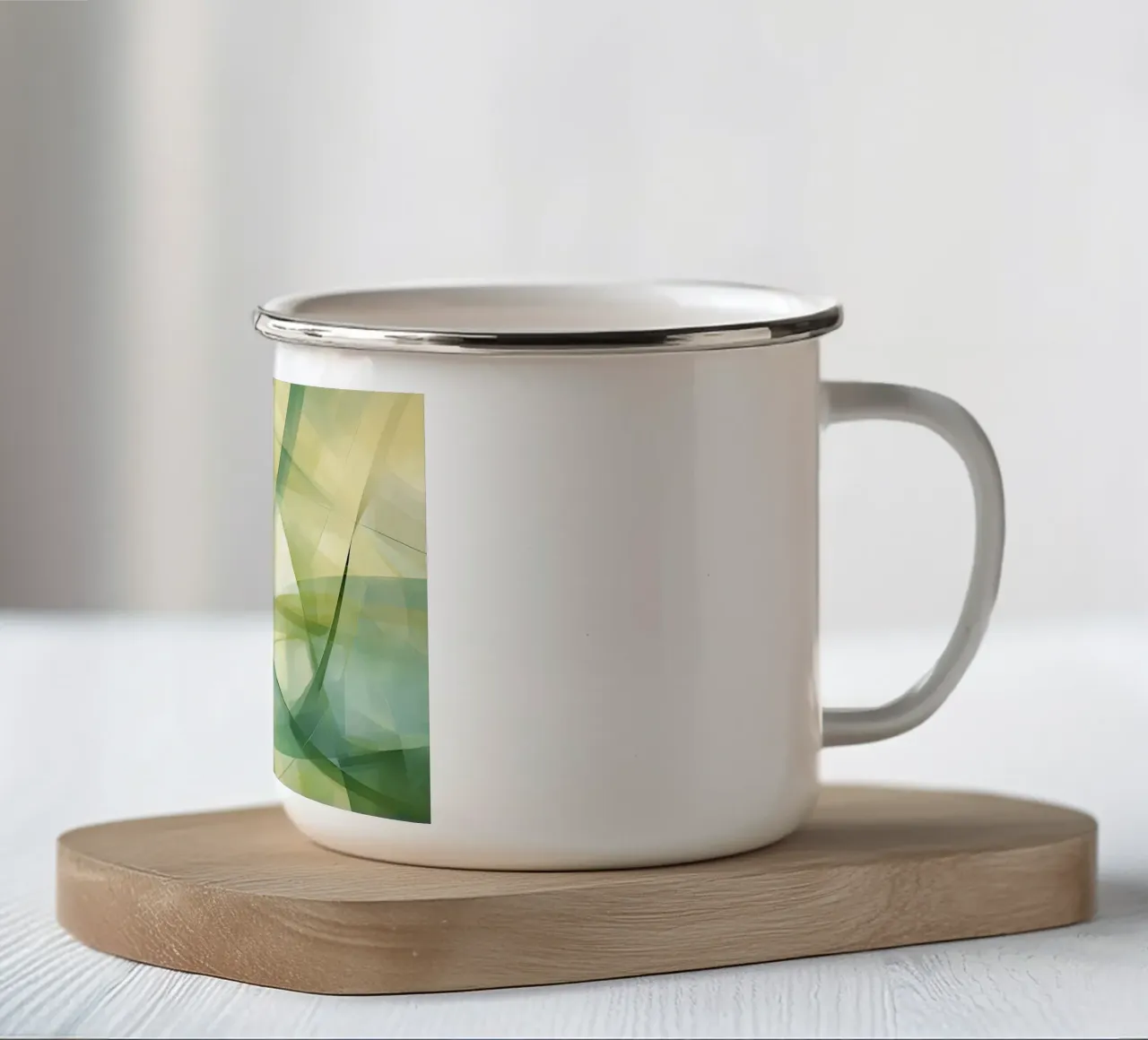 Arte da parete di Imagine tazza in smalto da Imagine