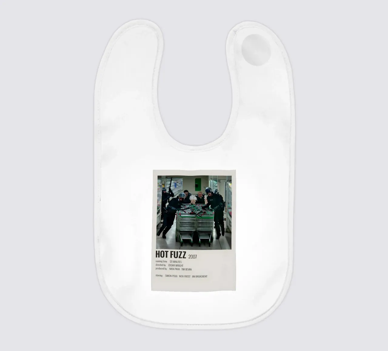 HOT FUZZ 2007 bavaglino da MVFminimalist
