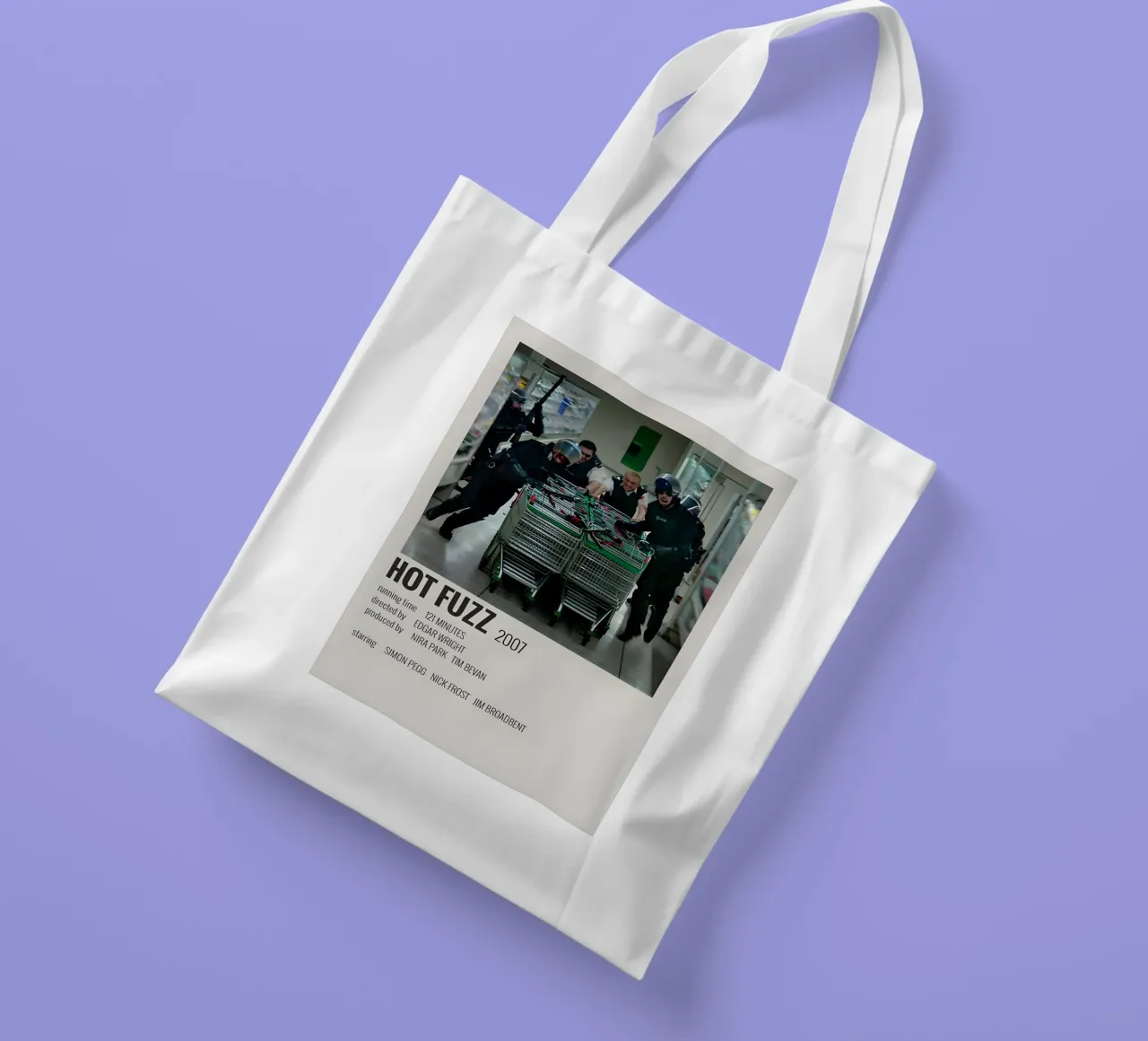 HOT FUZZ 2007 borsa in juta da MVFminimalist