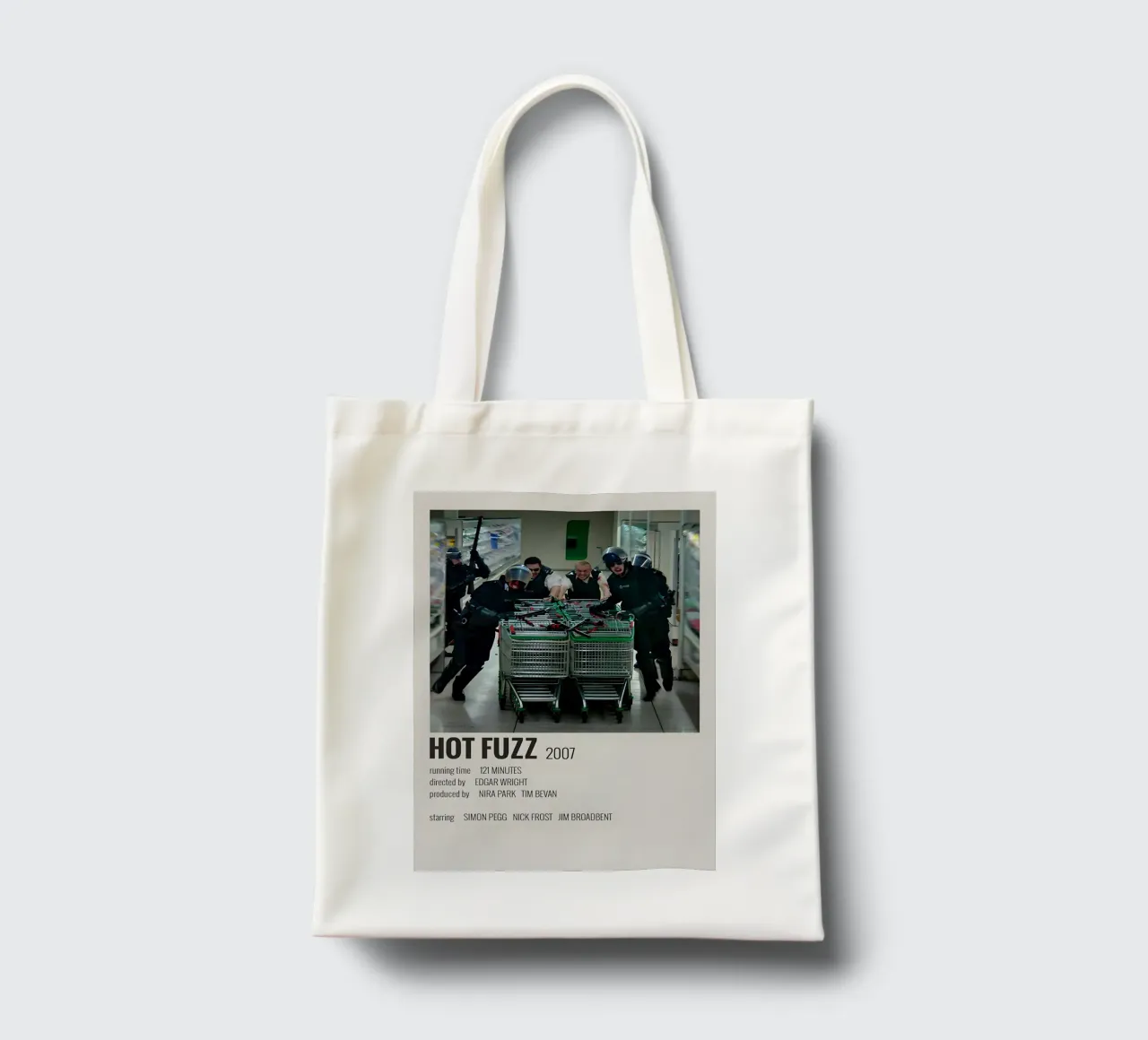 HOT FUZZ 2007 borsa in juta da MVFminimalist
