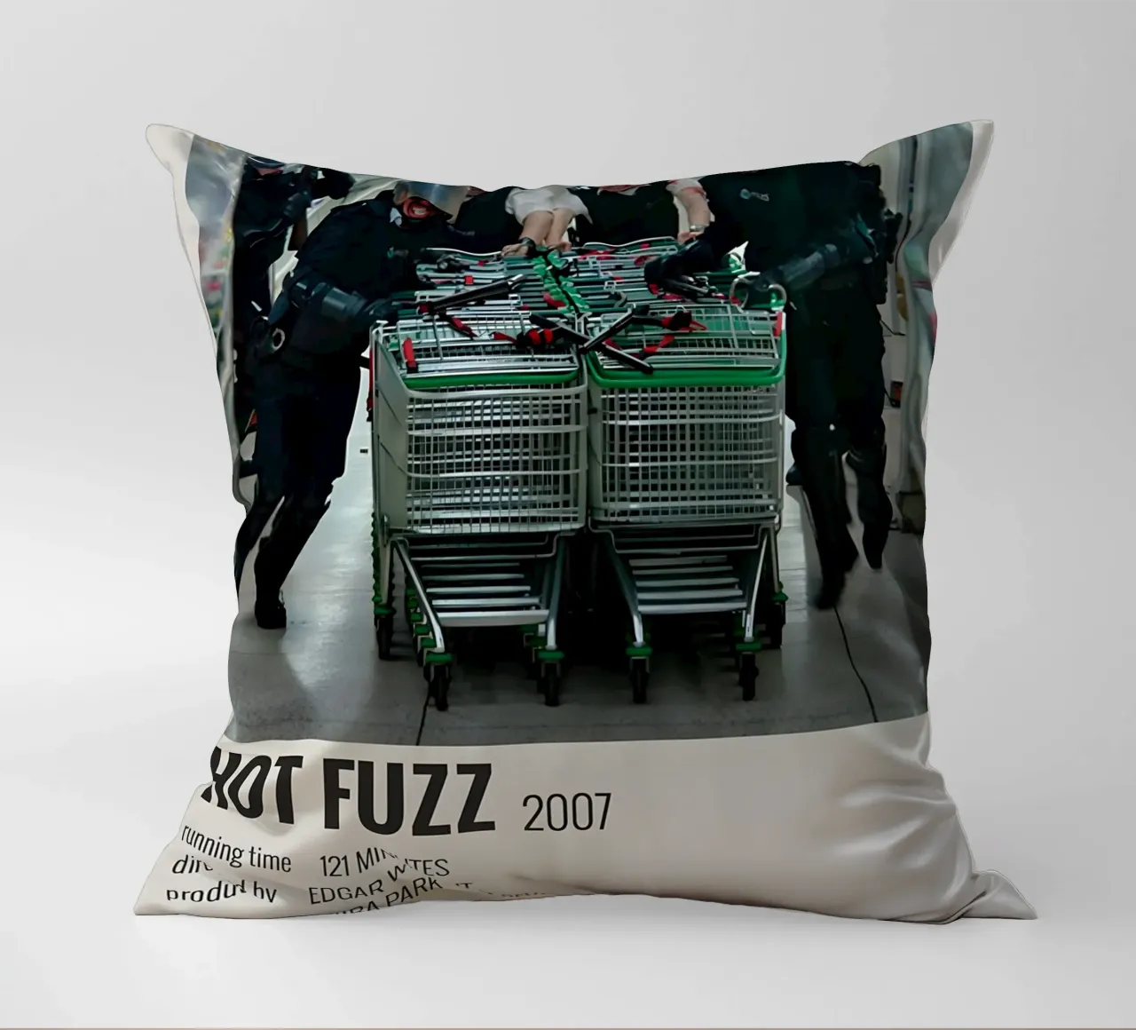 HOT FUZZ 2007 cuscino da MVFminimalist