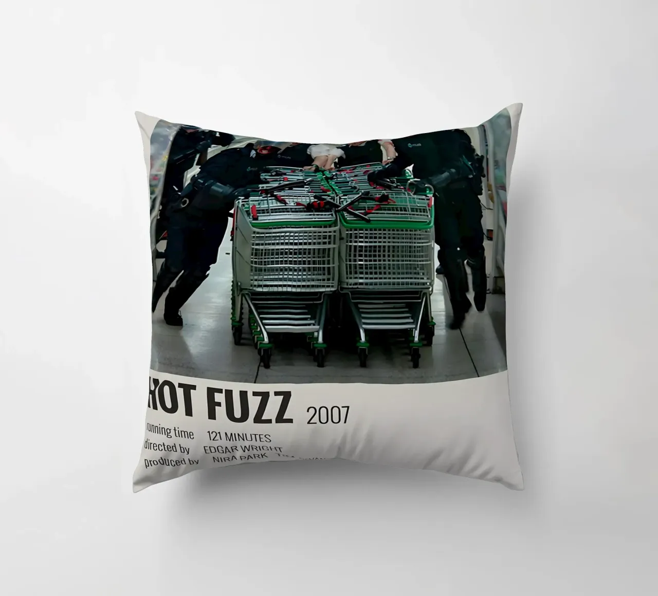 HOT FUZZ 2007 cuscino da MVFminimalist