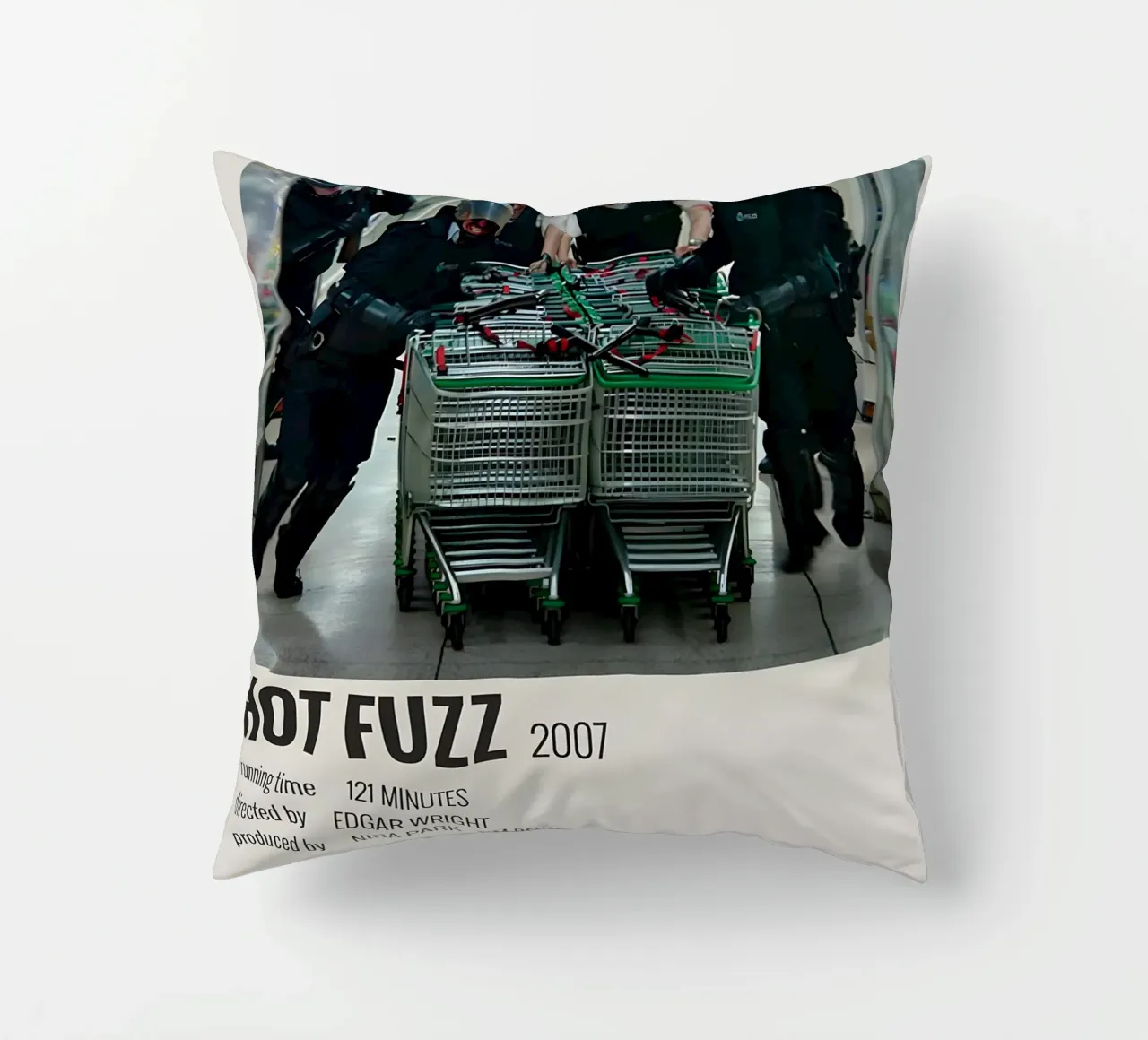 HOT FUZZ 2007 cuscino da MVFminimalist