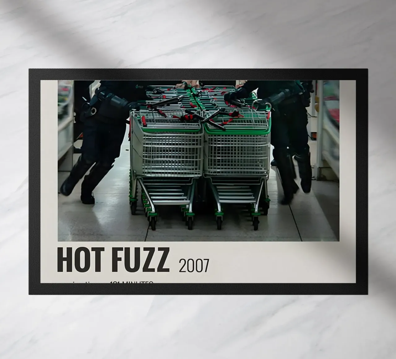 HOT FUZZ 2007 zerbino da MVFminimalist
