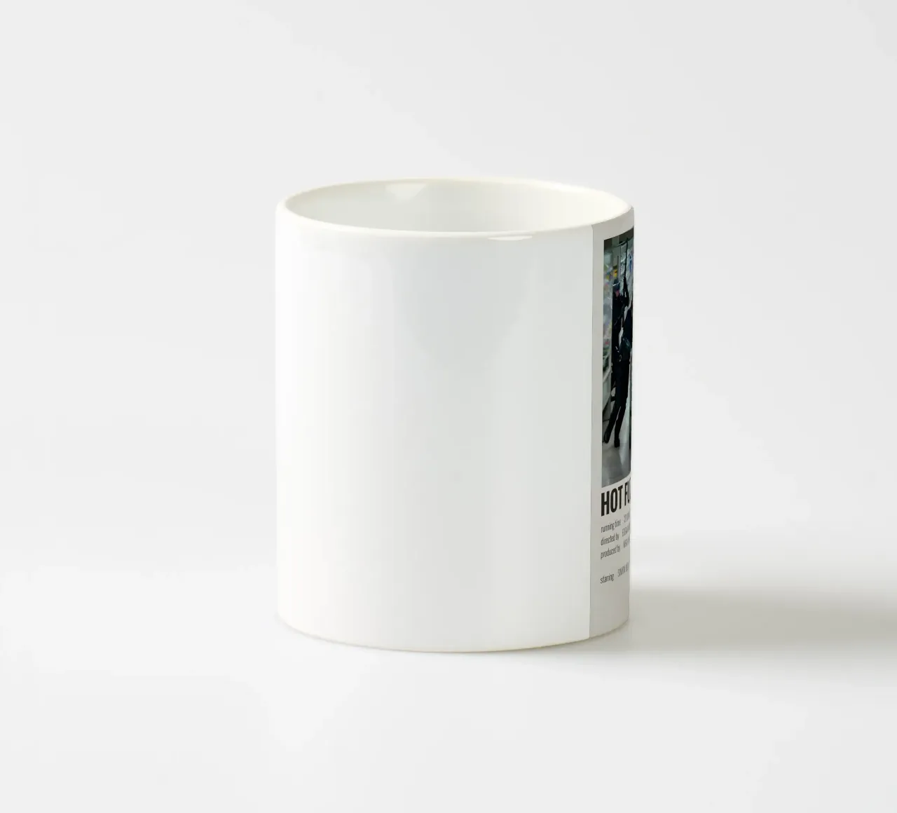 HOT FUZZ 2007 tazza in ceramica da MVFminimalist