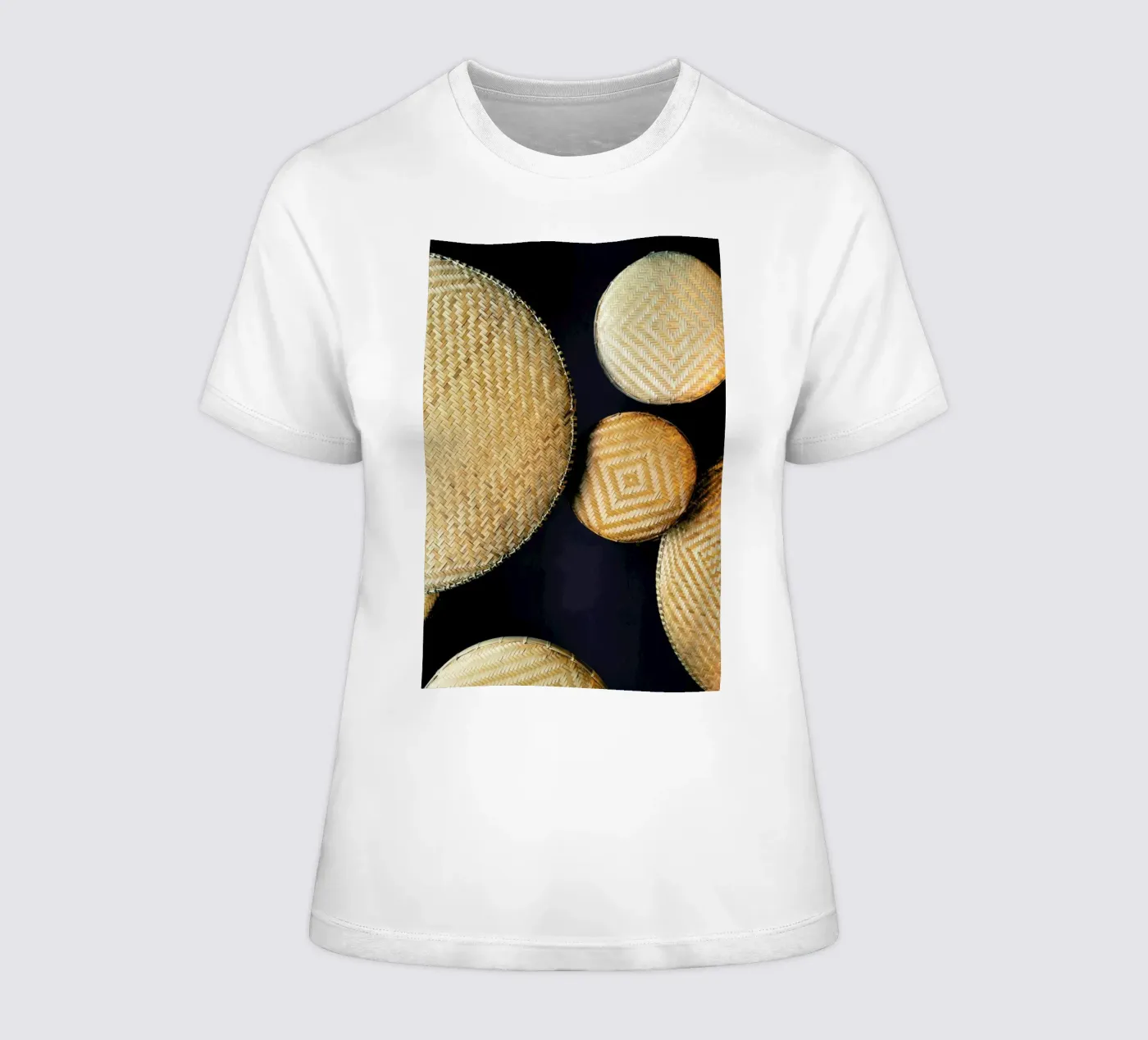 Complementary Structures dames t-shirt getailleerd van Sebastian Hilgetag
