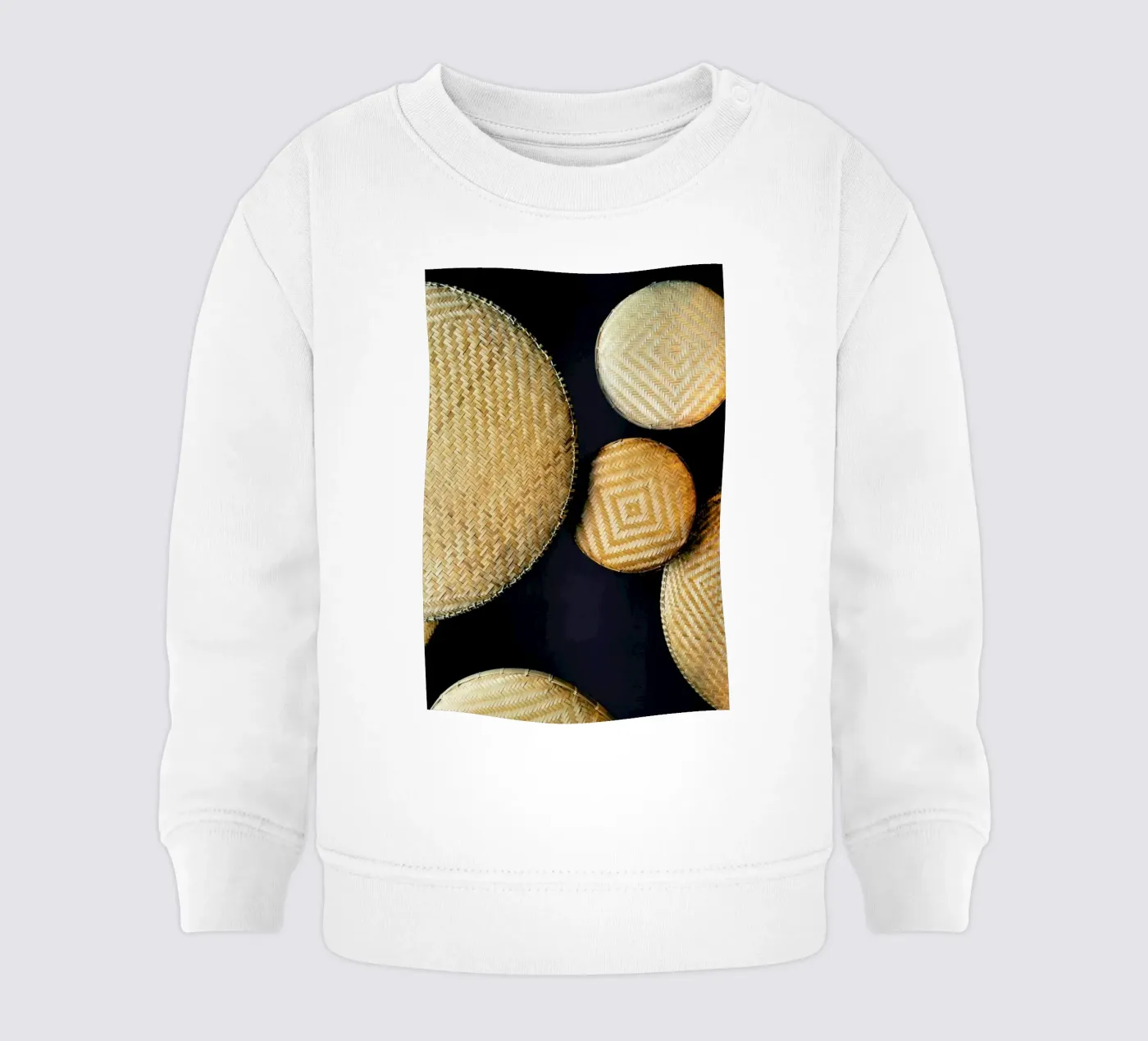 Complementary Structures Baby Sweatshirt von Sebastian Hilgetag