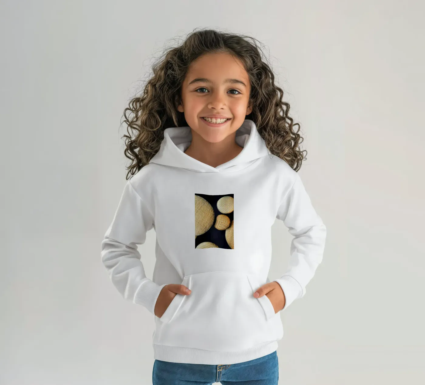 Complementary Structures kinder hoodie van Sebastian Hilgetag