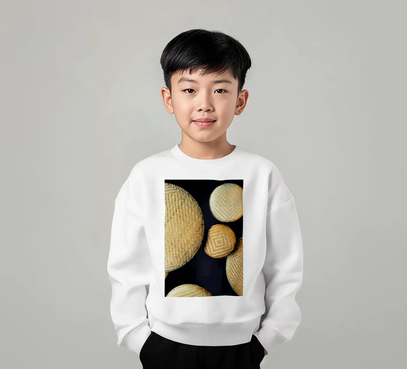 Complementary Structures Kinder Sweatshirt von Sebastian Hilgetag