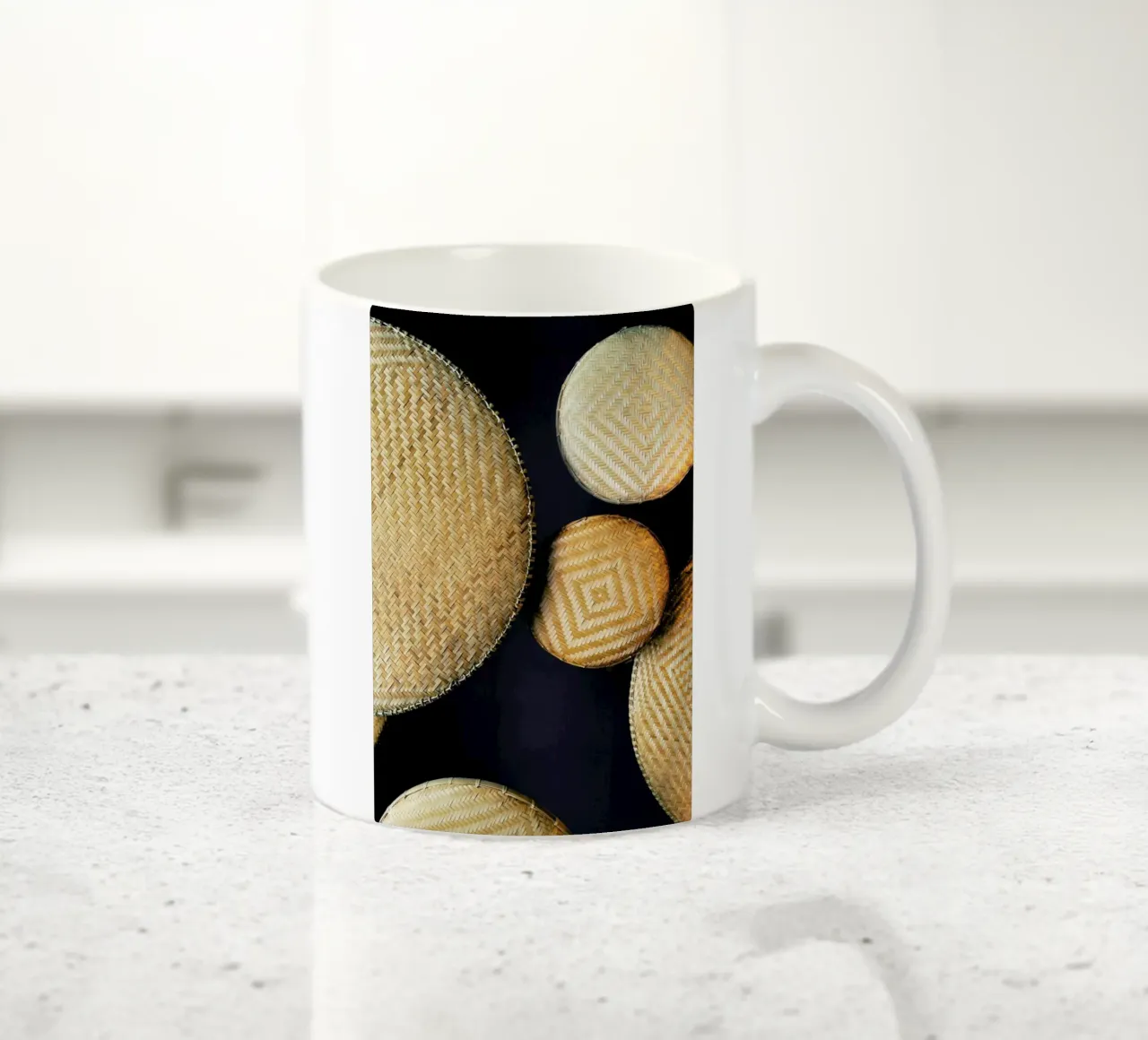 Complementary Structures keramische mok van Sebastian Hilgetag