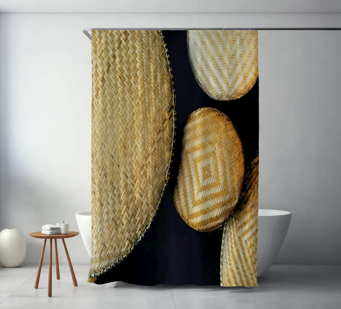 Complementary Structures Duschvorhang von Sebastian Hilgetag