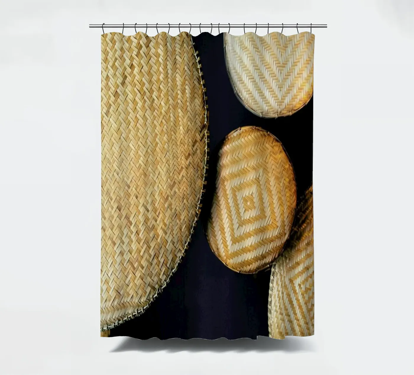 Complementary Structures Duschvorhang von Sebastian Hilgetag