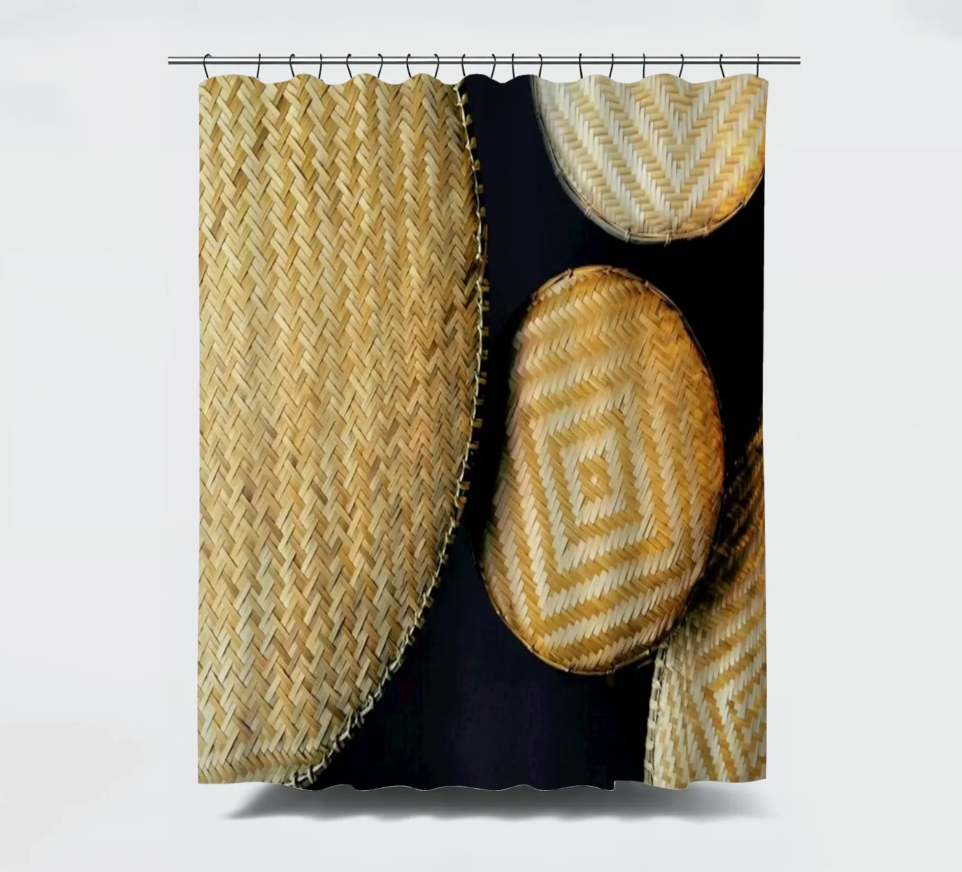 Complementary Structures rideau de douche de Sebastian Hilgetag