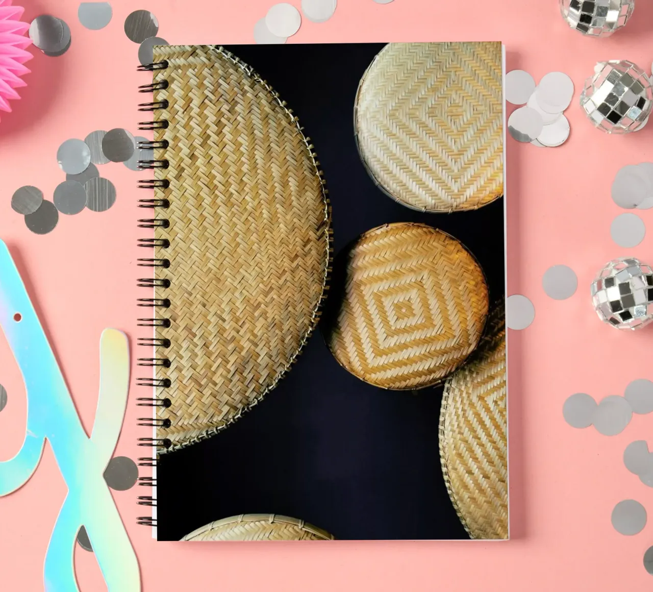 Complementary Structures spiral notebook by Sebastian Hilgetag