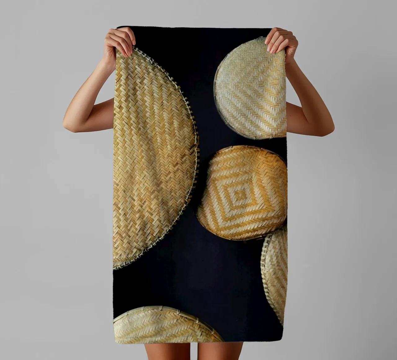 Complementary Structures Handtuch von Sebastian Hilgetag