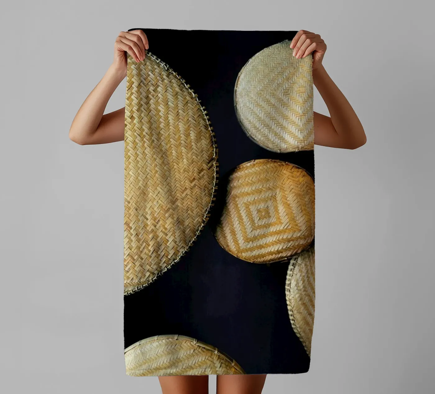 Complementary Structures serviette de bain de Sebastian Hilgetag