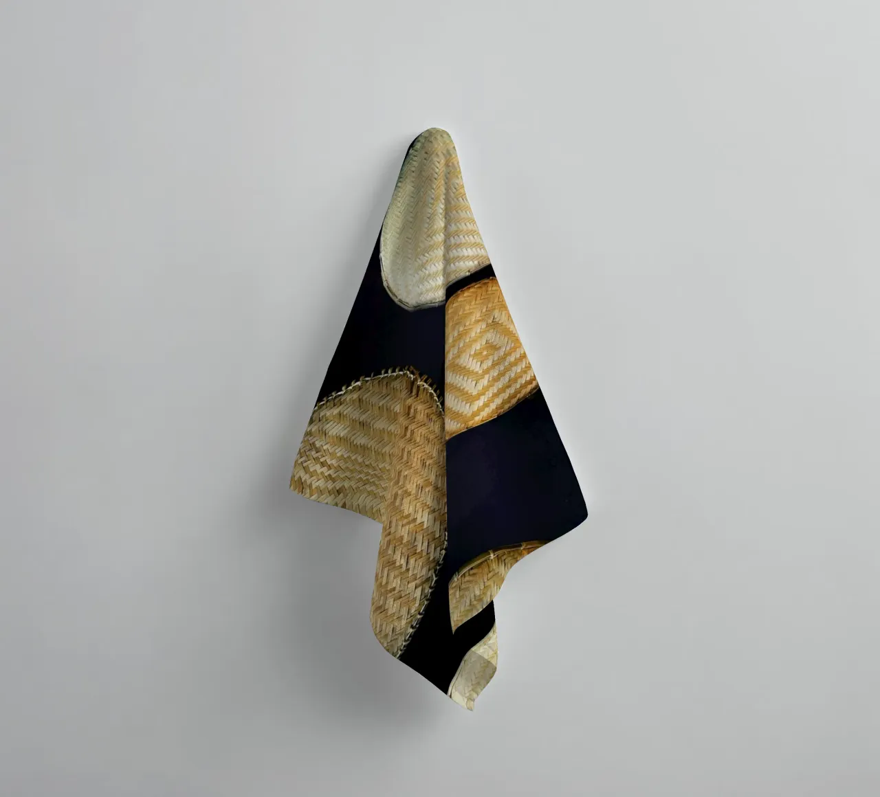 Complementary Structures Handtuch von Sebastian Hilgetag