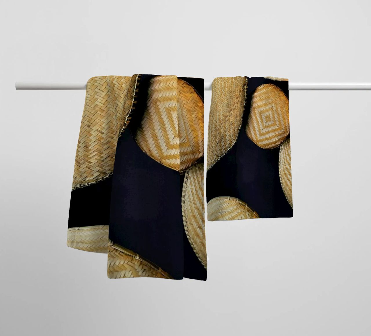 Complementary Structures asciugamano da bagno da Sebastian Hilgetag