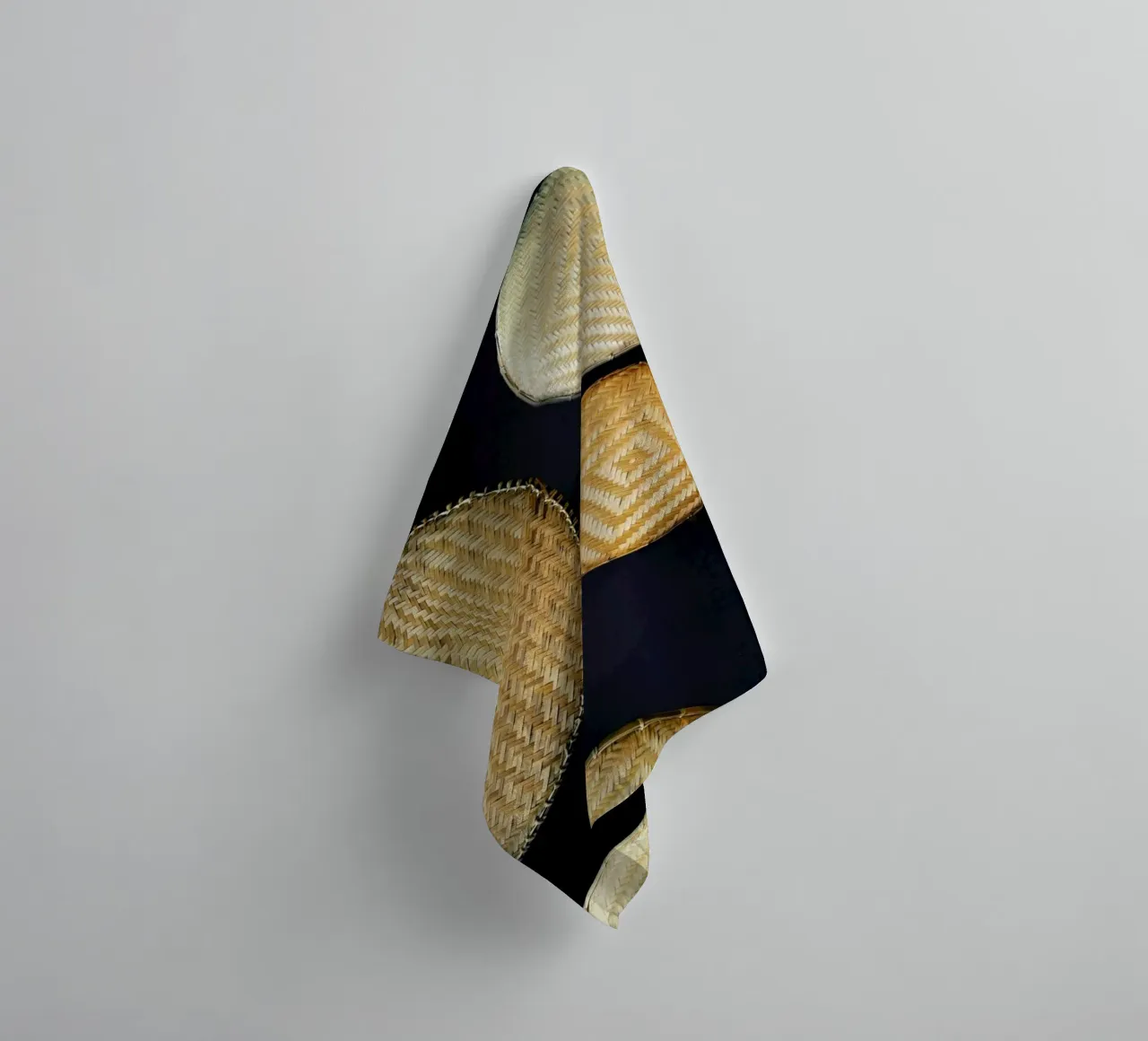 Complementary Structures Handtuch von Sebastian Hilgetag