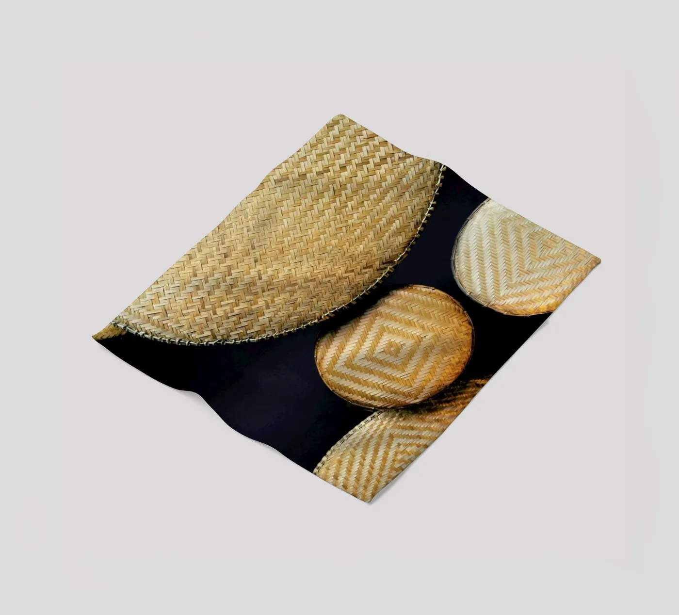 Complementary Structures fleecedeken van Sebastian Hilgetag