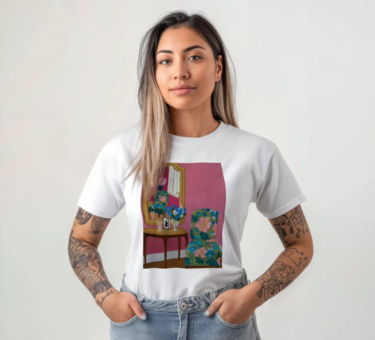 Sedia Chintz Reflection t-shirt da Tiga Bersama