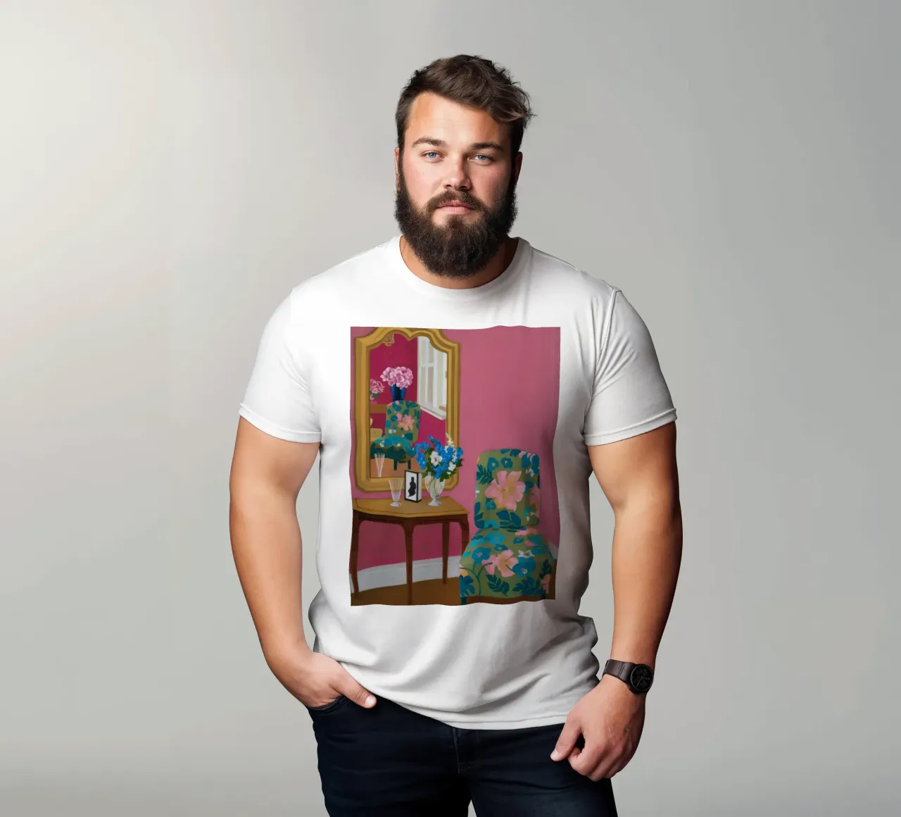 Sedia Chintz Reflection t-shirt da Tiga Bersama