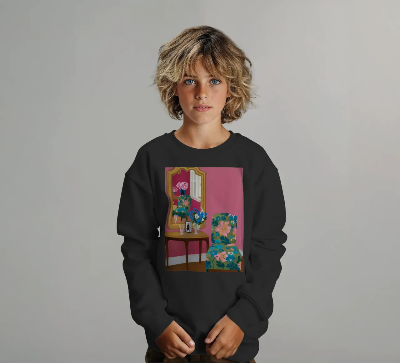 Sedia Chintz Reflection felpa bambino da Tiga Bersama