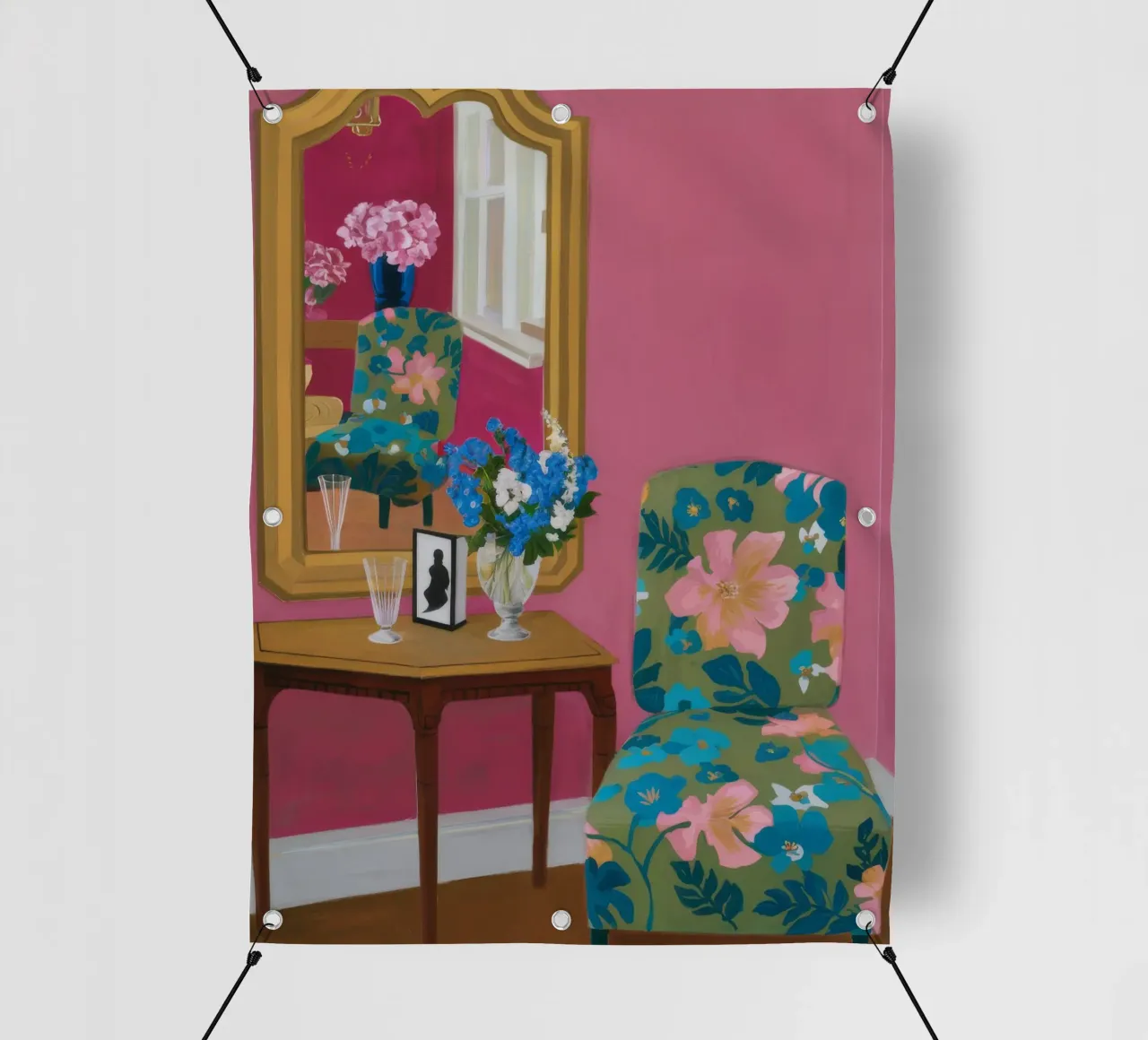 Sedia Chintz Reflection telo in pvc da Tiga Bersama