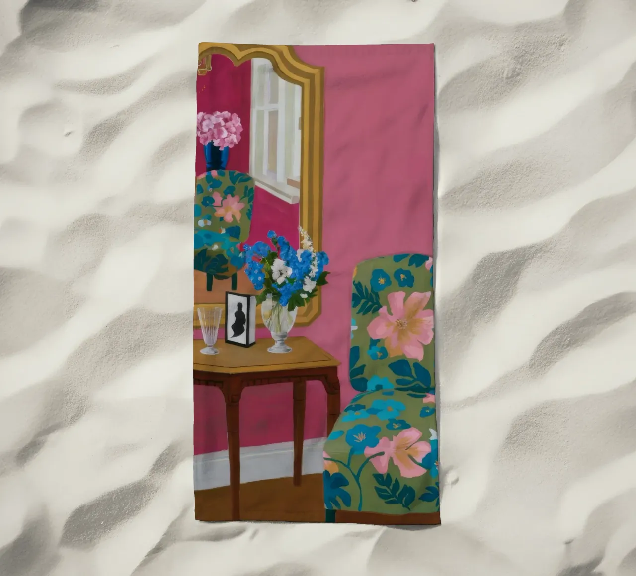 Sedia Chintz Reflection telo mare da Tiga Bersama