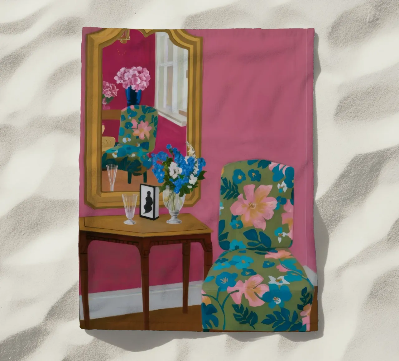 Sedia Chintz Reflection telo mare da Tiga Bersama