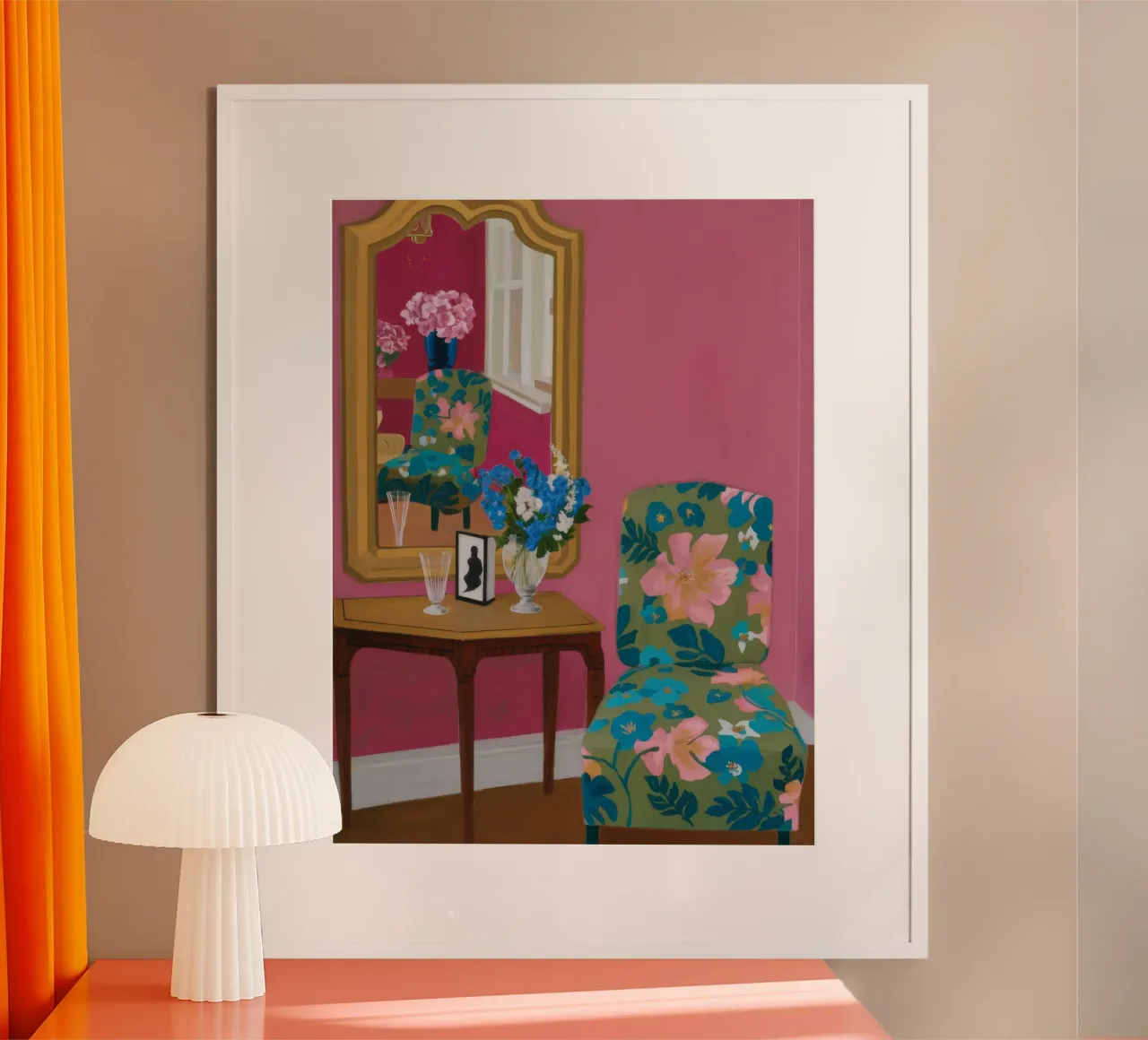 Sedia Chintz Reflection poster da Tiga Bersama