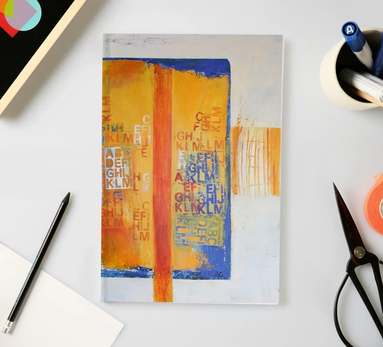 Glaube, Liebe, Hoffnung notebook by Anita Gewald