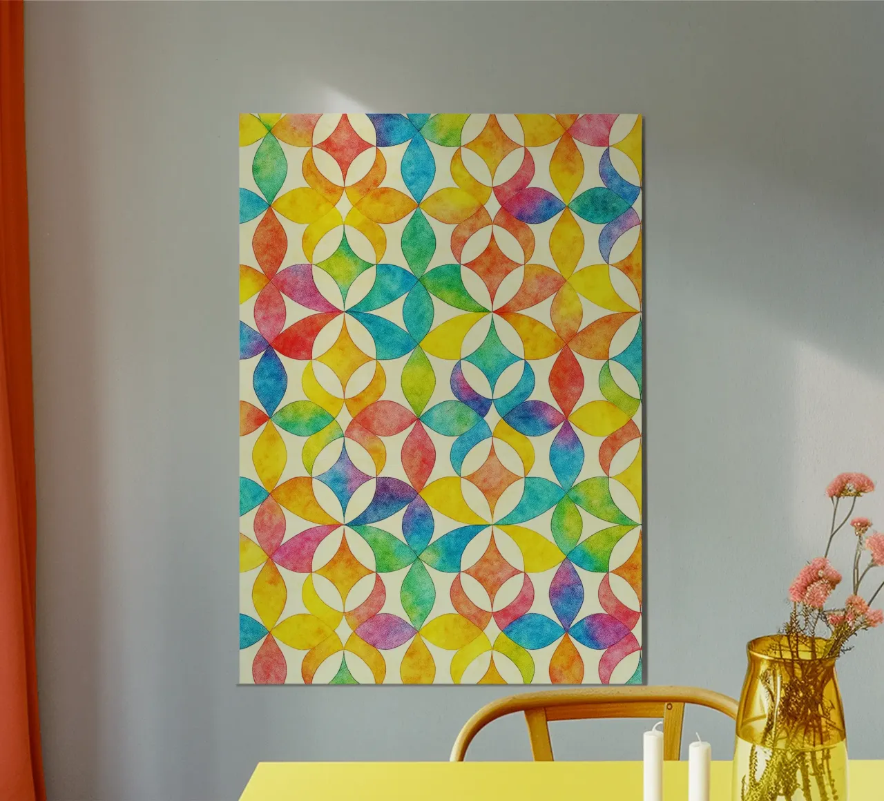 abstrakte geometrische Linienkunst Forex-Platte von arkhanz