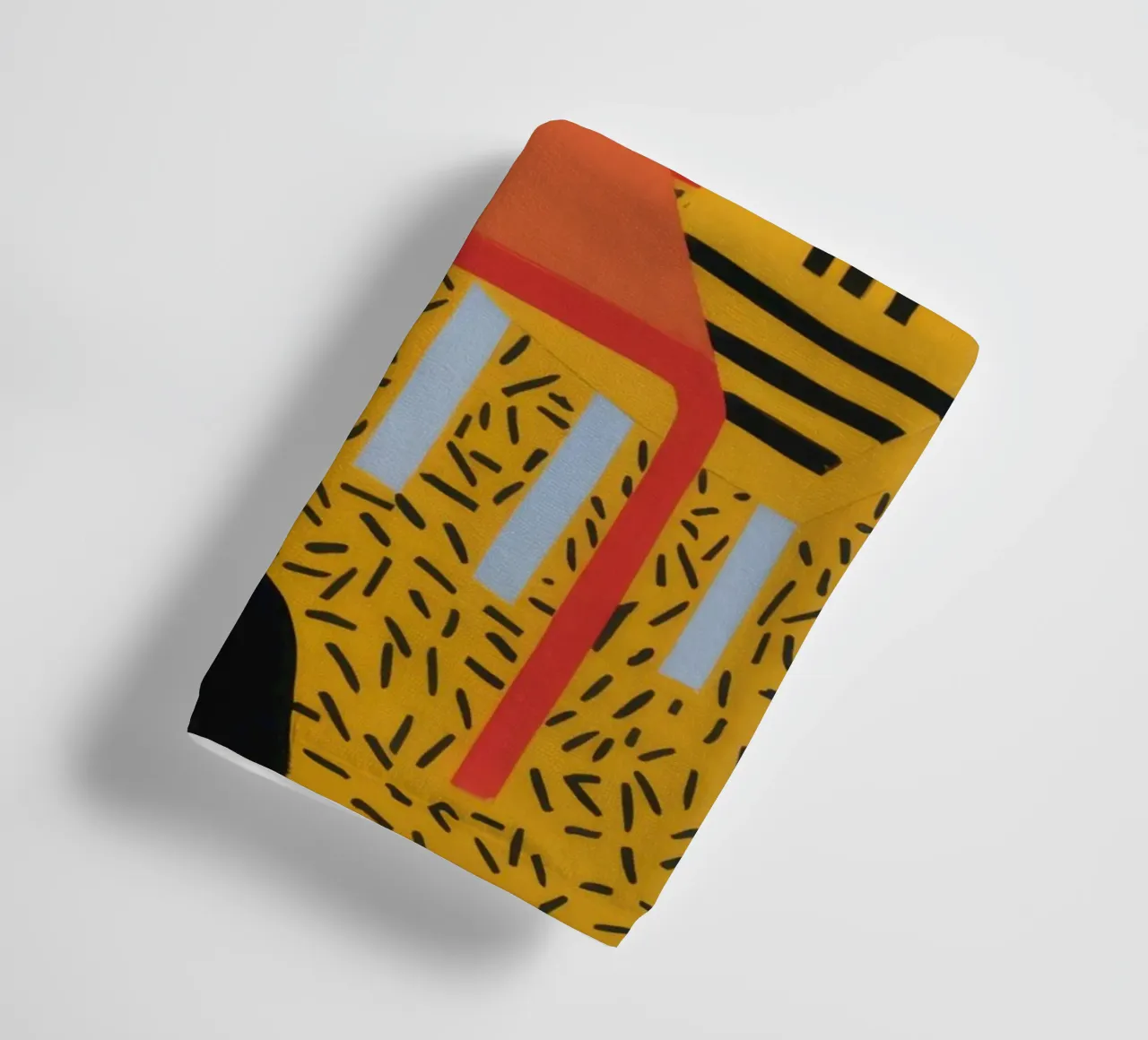 Leopard Print Contemplation towel by Tiga Bersama